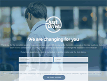 Tablet Screenshot of justdrive.co